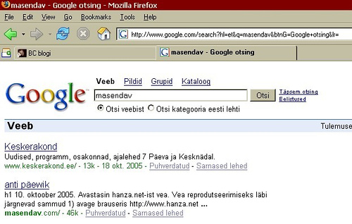 Täna enam pommi ei tee – masendav